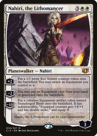 Nahiri, the Lithomancer [Commander 2014] | Black Swamp Games