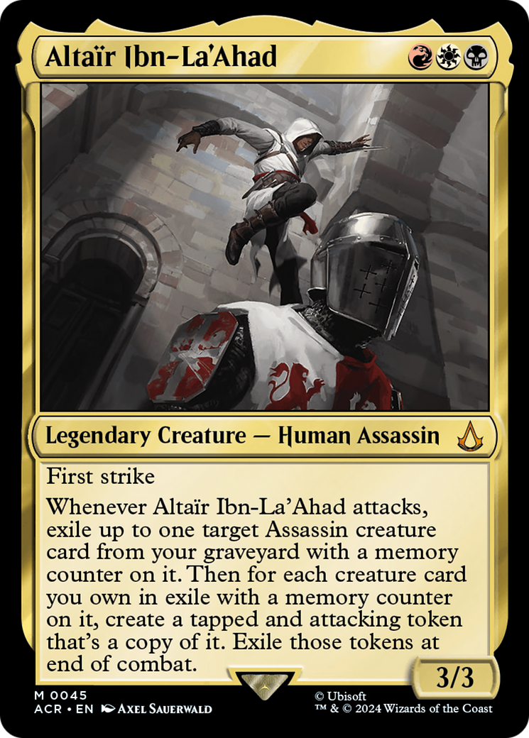 Altair Ibn-La'Ahad [Assassin's Creed] | Black Swamp Games