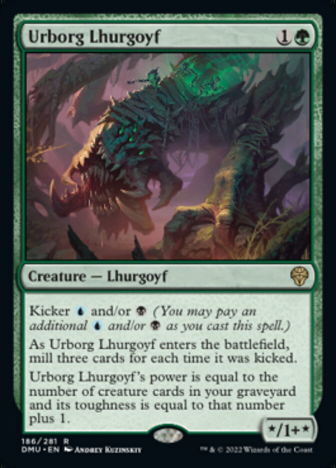 Urborg Lhurgoyf [Dominaria United] | Black Swamp Games