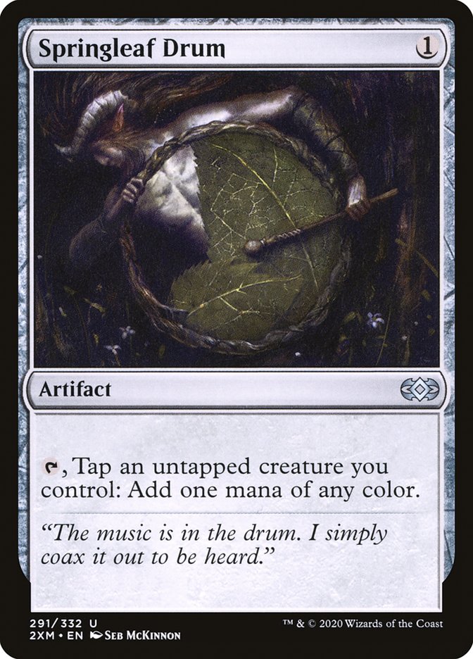 Springleaf Drum [Double Masters] | Black Swamp Games