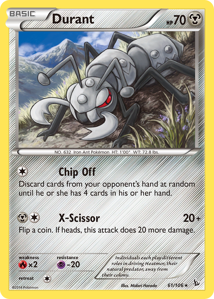 Durant (61/106) [XY: Flashfire] | Black Swamp Games