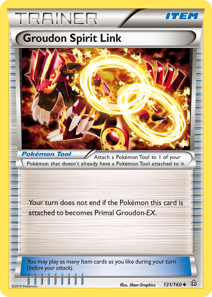 Groudon Spirit Link (131/160) [XY: Primal Clash] | Black Swamp Games