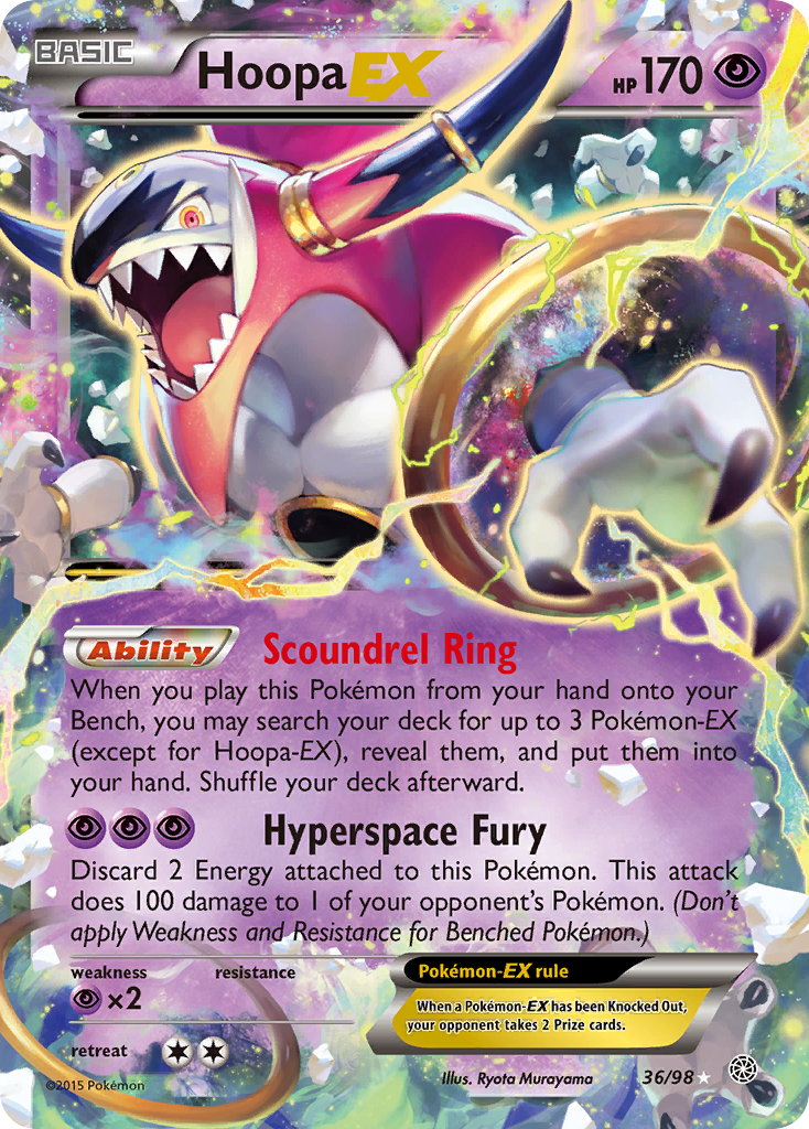 Hoopa EX (36/98) [XY: Ancient Origins] | Black Swamp Games