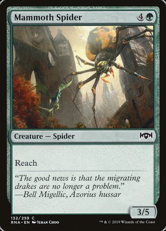 Mammoth Spider [Ravnica Allegiance] | Black Swamp Games