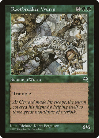 Rootbreaker Wurm [Tempest] | Black Swamp Games