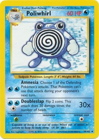 Poliwhirl (38/102) [Base Set Unlimited] | Black Swamp Games