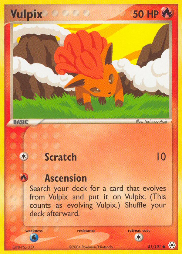 Vulpix (81/101) [EX: Hidden Legends] | Black Swamp Games