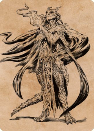 Lozhan, Dragons' Legacy Art Card [Commander Legends: Battle for Baldur's Gate Art Series] | Black Swamp Games