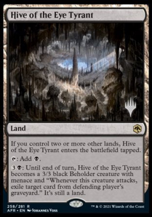 Hive of the Eye Tyrant (Promo Pack) [Dungeons & Dragons: Adventures in the Forgotten Realms Promos] | Black Swamp Games