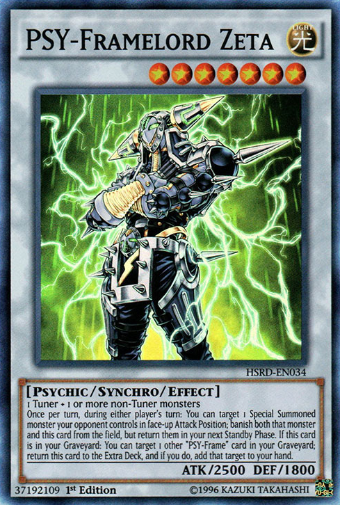 PSY-Framelord Zeta [HSRD-EN034] Super Rare | Black Swamp Games