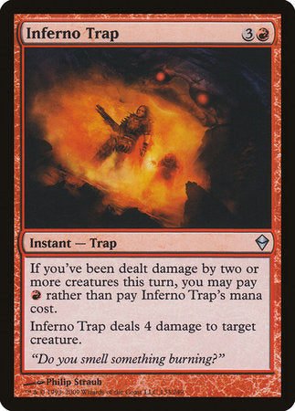 Inferno Trap [Zendikar] | Black Swamp Games