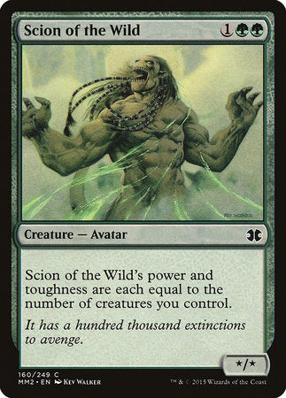 Scion of the Wild [Modern Masters 2015] | Black Swamp Games
