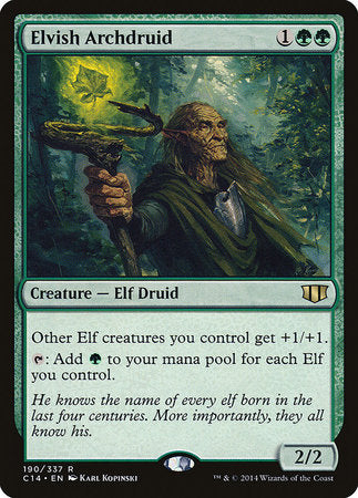 Elvish Archdruid [Commander 2014] | Black Swamp Games