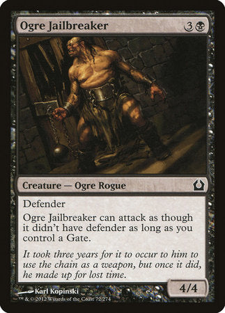 Ogre Jailbreaker [Return to Ravnica] | Black Swamp Games