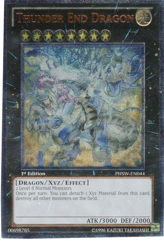 Thunder End Dragon [PHSW-EN044] Ultimate Rare | Black Swamp Games