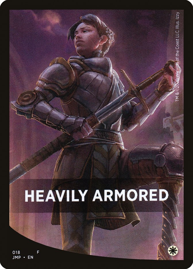 Heavily Armored Theme Card [Jumpstart Front Cards] | Black Swamp Games