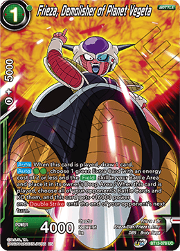 Frieza, Demolisher of Planet Vegeta (Uncommon) [BT13-078] | Black Swamp Games