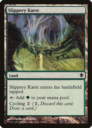 Slippery Karst [Commander 2013] | Black Swamp Games