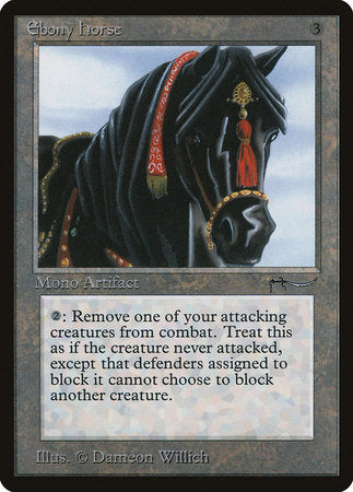Ebony Horse [Arabian Nights] | Black Swamp Games