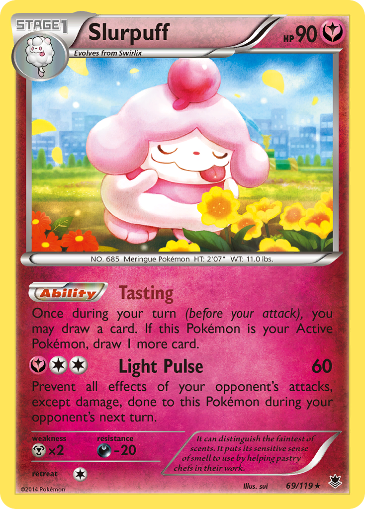 Slurpuff (69/119) [XY: Phantom Forces] | Black Swamp Games