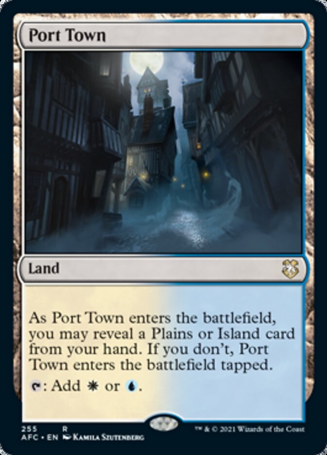 Port Town [Dungeons & Dragons: Adventures in the Forgotten Realms Commander] | Black Swamp Games