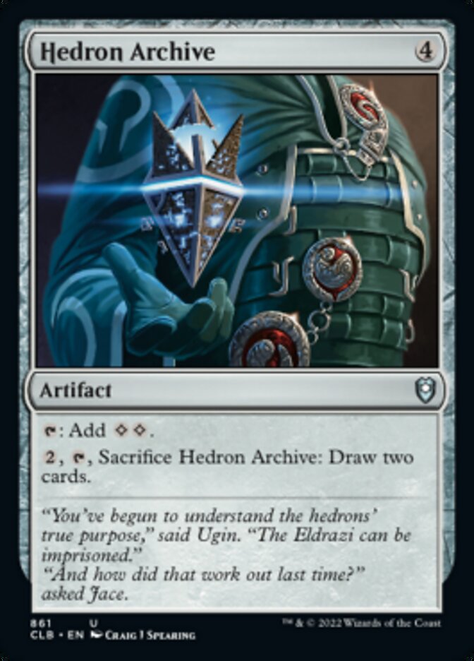 Hedron Archive [Commander Legends: Battle for Baldur's Gate] | Black Swamp Games