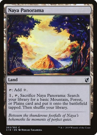 Naya Panorama [Commander 2019] | Black Swamp Games