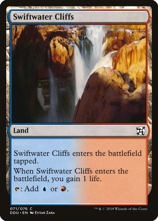 Swiftwater Cliffs [Duel Decks: Elves vs. Inventors] | Black Swamp Games