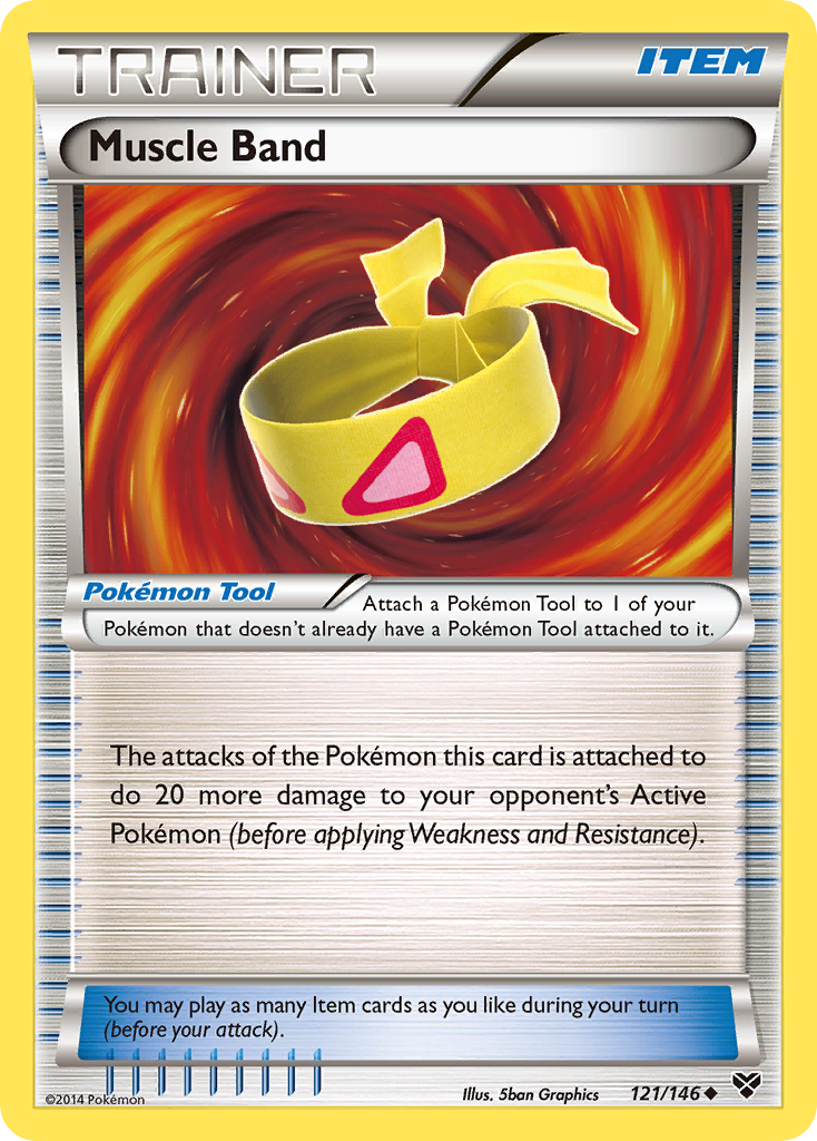 Muscle Band (121/146) [XY: Base Set] | Black Swamp Games