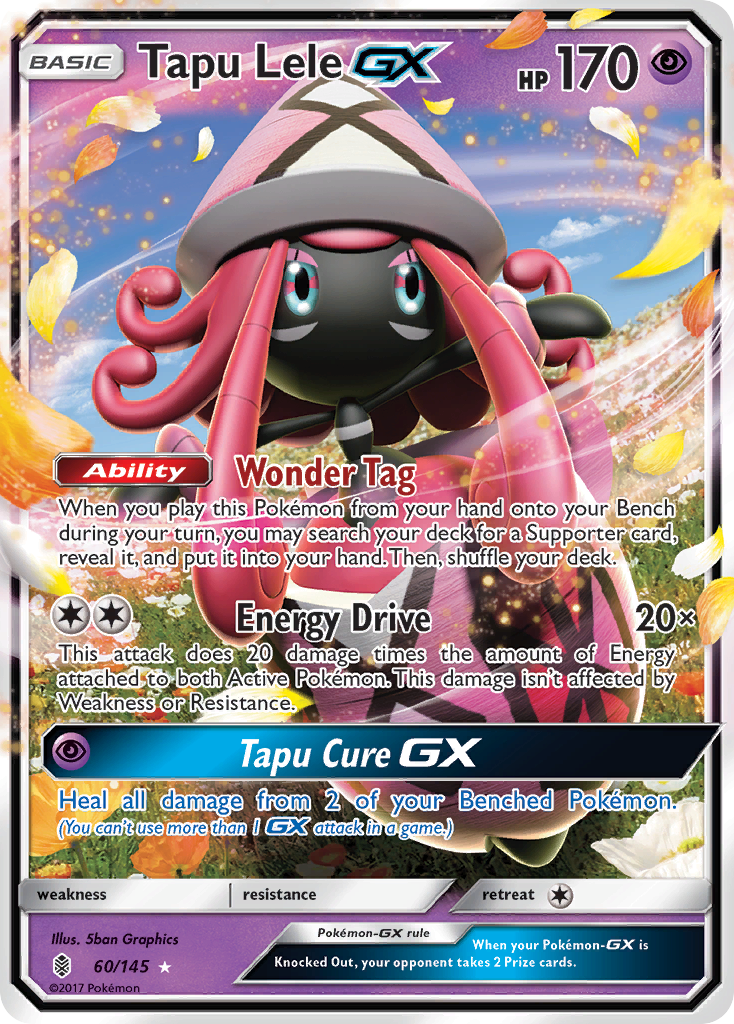 Tapu Lele GX (60/145) [Sun & Moon: Guardians Rising] | Black Swamp Games