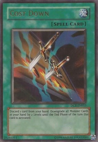 Cost Down [DCR-EN053] Ultra Rare | Black Swamp Games