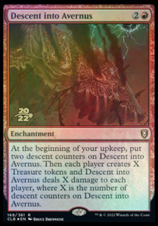 Descent into Avernus [Commander Legends: Battle for Baldur's Gate Prerelease Promos] | Black Swamp Games