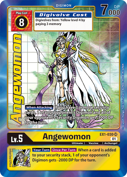 Angewomon [EX1-030] (Alternate Art) [Classic Collection] | Black Swamp Games