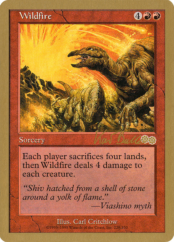 Wildfire (Kai Budde) [World Championship Decks 1999] | Black Swamp Games