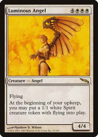 Luminous Angel [Mirrodin] | Black Swamp Games