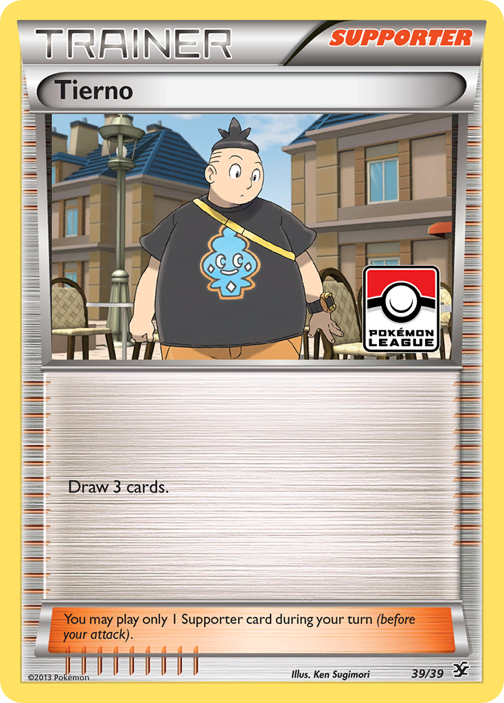 Tierno (39/39) [XY: Kalos Starter Set] | Black Swamp Games