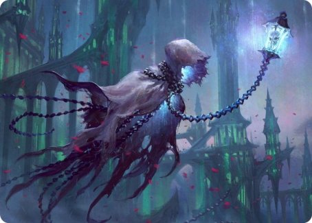 Wanderlight Spirit Art Card [Innistrad: Crimson Vow Art Series] | Black Swamp Games