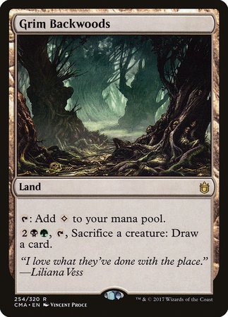 Grim Backwoods [Commander Anthology] | Black Swamp Games