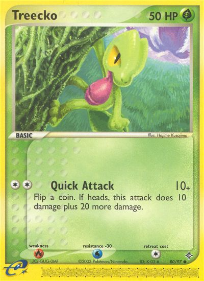 Treecko (80/97) [EX: Dragon] | Black Swamp Games