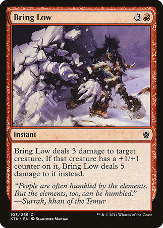 Bring Low [Khans of Tarkir] | Black Swamp Games