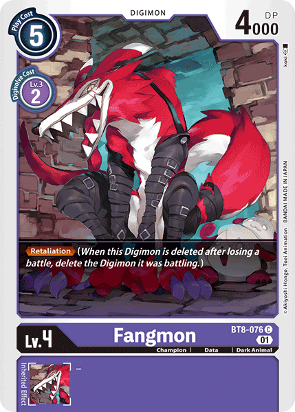 Fangmon [BT8-076] [New Awakening] | Black Swamp Games