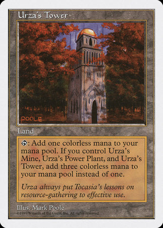 Urza's Tower [Fifth Edition] | Black Swamp Games