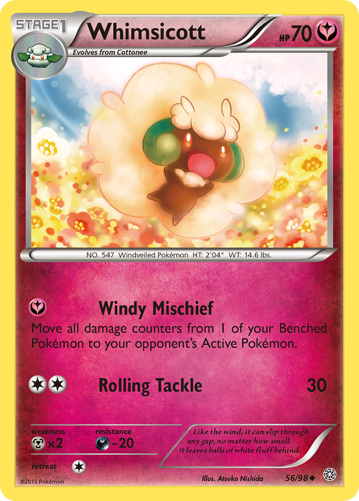 Whimsicott (56/98) [XY: Ancient Origins] | Black Swamp Games