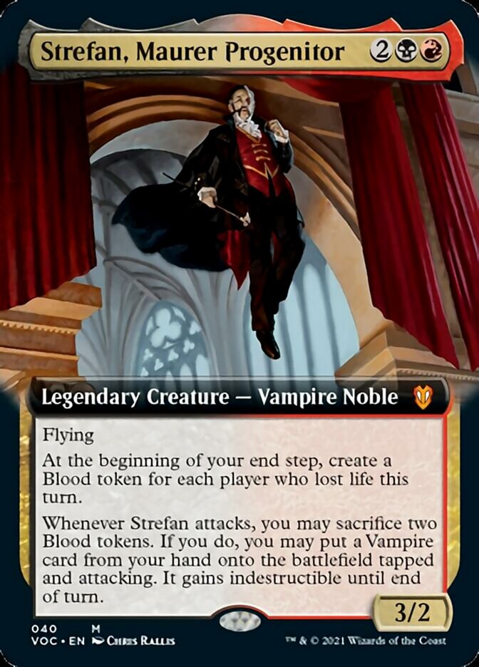 Strefan, Maurer Progenitor (Extended) [Innistrad: Crimson Vow Commander] | Black Swamp Games