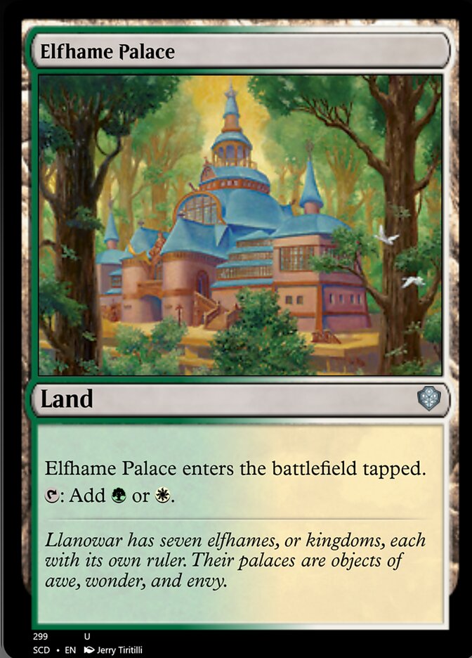 Elfhame Palace [Starter Commander Decks] | Black Swamp Games