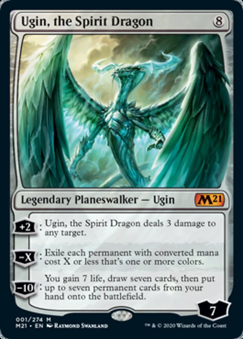 Ugin, the Spirit Dragon [Core Set 2021] | Black Swamp Games