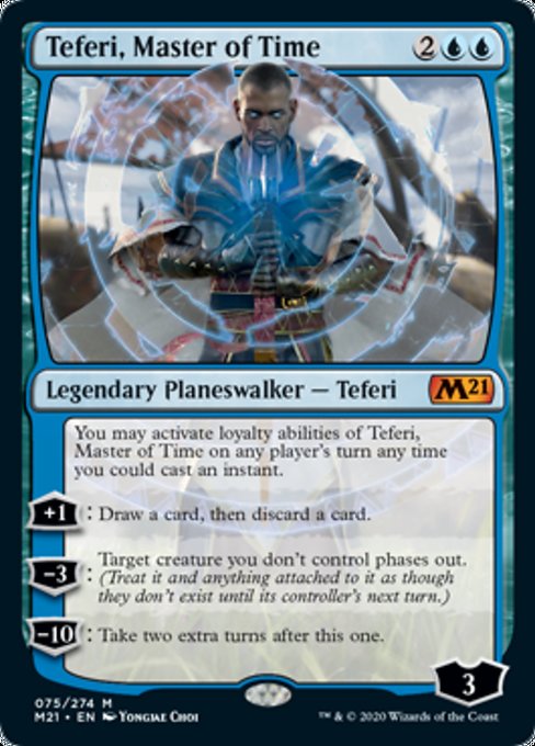 Teferi, Master of Time [Core Set 2021] | Black Swamp Games