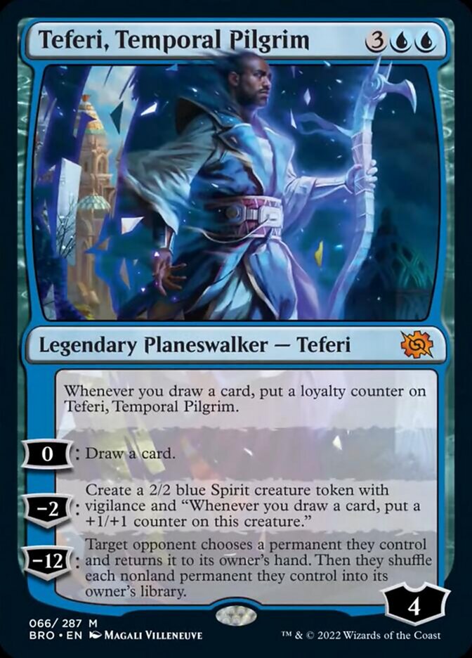 Teferi, Temporal Pilgrim [The Brothers' War] | Black Swamp Games