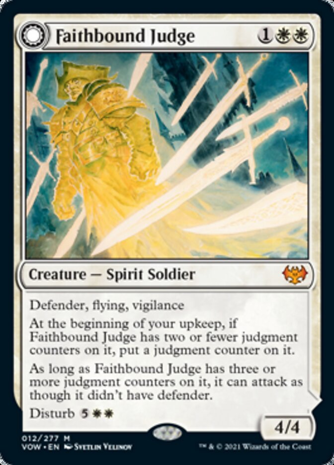 Faithbound Judge // Sinner's Judgment [Innistrad: Crimson Vow] | Black Swamp Games
