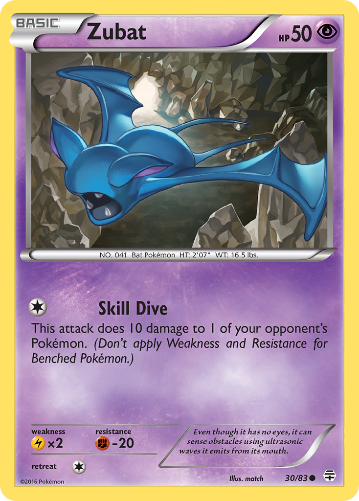 Zubat (30/83) [XY: Generations] | Black Swamp Games